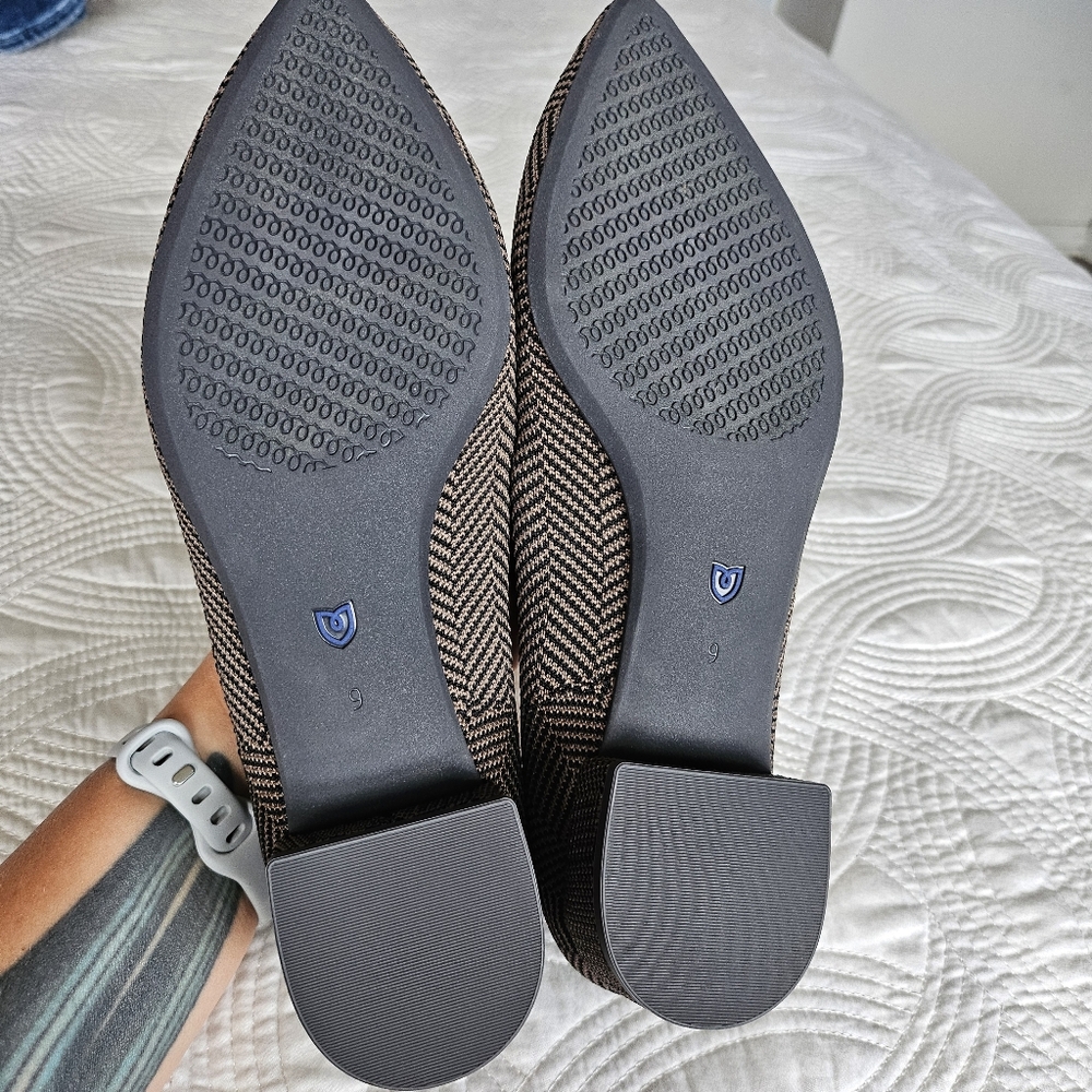NWOB Rothy’s The High Point in Sparrow Herringbone - size 9 - Picture 12 of 12